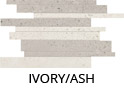 Downtown Ivory Ash Mosaic