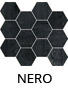 Creative Nero Hexagon Mosaic